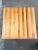 Brown Vintage Butcher Block Top Side Table For Sale - Image 8 of 13