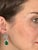 Metal 6.79 Carat Certified Colombian Minor Emerald Diamond Removable Drop Earrings Pt For Sale - Image 7 of 8