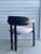 New Set of 8 Black and Mauve Armchairs, Dining Chairs For Sale - Image 11 of 13