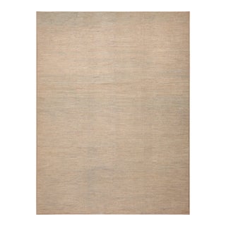 Nazmiyal Collection Neutral Contemporary Area Rug For Sale