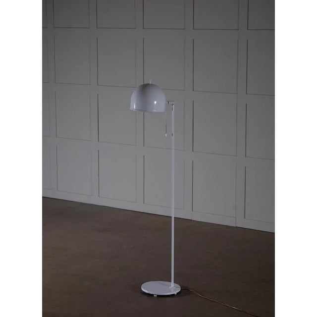 Gray Floor Lamp G-075 attributed to Bergboms, 1970s For Sale - Image 8 of 10