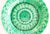 Wedgwood 19th Century English Wedgwood Majolica Green Sunflower Plate For Sale - Image 4 of 8