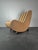Brown Curvy Wavy Pencil Reed Rattan and Bamboo Lounge Chair, 1970s For Sale - Image 8 of 18