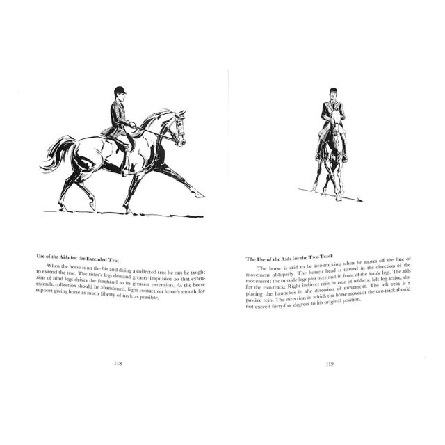 Paper "Horsemanship: A Primer for the Novice, a Guidepost for the More Advances, a Source of Review for the Expert" 1958 Wright, Gordon For Sale - Image 7 of 11