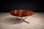 Wood Round Dining Table in Hardwood and Metal, Jorge Zalszupin, 1960s For Sale - Image 7 of 8