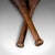 Wood 1920's Pair of Antique Exercise Clubs For Sale - Image 7 of 7