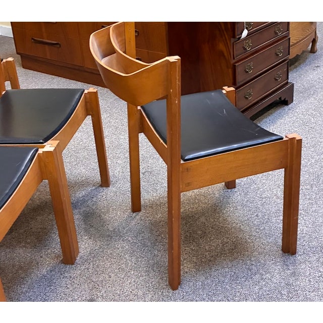 1960s Ten Vintage Interlocking "Jigsaw" Chairs by Clive Bacon for Design Furnishings Limited, England c.1963 For Sale - Image 5 of 16
