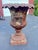 Huge Antique Late Victorian French Heavy Cast Iron Outdoor Planter Urn W/ Handle For Sale - Image 17 of 17