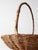 Brown Antique Willow Gathering Basket With Branch Handle For Sale - Image 8 of 14