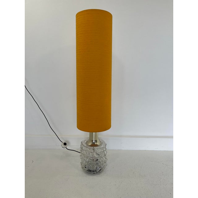 Vintage Bubble Glass and Chrome Lamp from Doria Leuchten, Germany, 1960s For Sale - Image 9 of 9