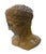Vintage Weathered Hellenistic Style Head on Chest For Sale - Image 4 of 5