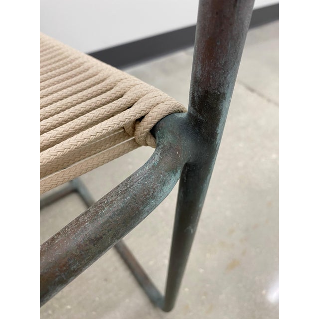 Walter Lamb Mid 20th Century 6 Walter Lamb Bronze Lounge Chairs For Sale - Image 4 of 6