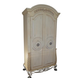 Country French Bedroom Armoire For Sale