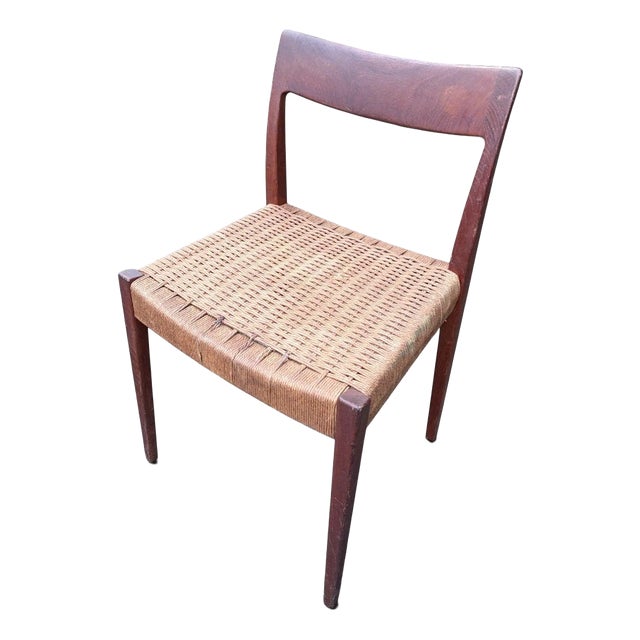 Vintage Teak Chair by Poul Cadovius, 1960s For Sale