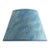 Marbled Paper Lampshade in Blue Flame - 8” x 12” x 8.75” For Sale