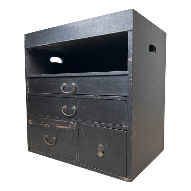 Small Meiji Tansu Storage Cabinet, Japan, 1890s For Sale