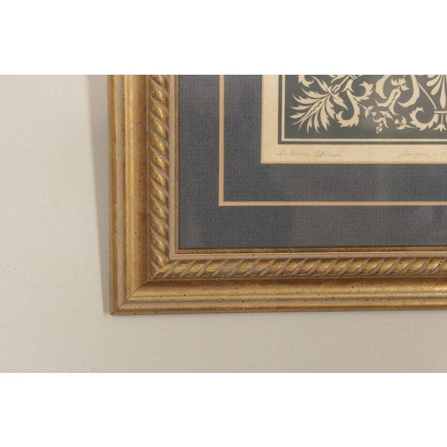 Allen Bjorkman Italian Inlay Design Framed Print For Sale - Image 9 of 12