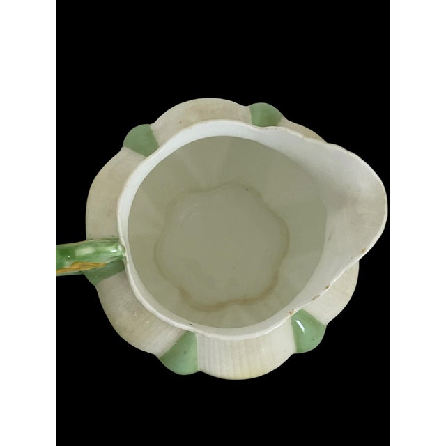 Rare Shelley "Apple Green Star" 63 Piece China Tea Service — England, C. 1925–45 For Sale - Image 12 of 12