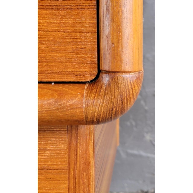 Fine Teak Danish Modern Low Dresser by Kibaek of Denmark For Sale In San Francisco - Image 6 of 18