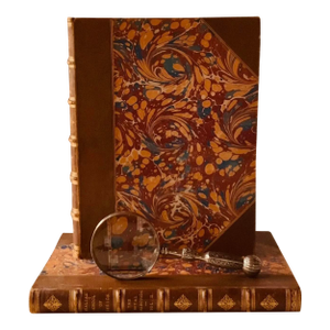 Antique Folio Books — Italian School of Design, London 1835, 304 Master Engravings After Michelangelo, Complete 2-Volume Set