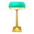 1910s Emeralite Baker’s Desk Lamp From h.g. McFadden & Co. For Sale