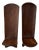 African Chairs in Wood, Set of 2 For Sale