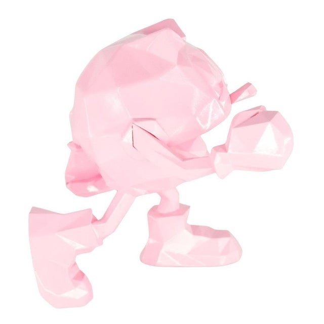 Plastic Mini Pink Resin Pac-Man from Richard Orlinski For Sale - Image 7 of 10