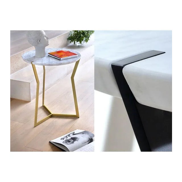 Stone Nero Marble Star Side Table by Olivier Gagnère For Sale - Image 7 of 10