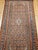 Antique Persian Serab Camel Hair Runner Rug, Hand-Knotted Wool, Geometric Pattern, Red & Green, 3x13 For Sale - Image 10 of 17