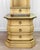 Vintage Hollywood Regency Obelisk Pyramid Etagere Cabinet Stand For Sale - Image 10 of 15