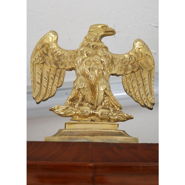 Empire Mahagony Bookcase, 1860 For Sale - Image 12 of 18