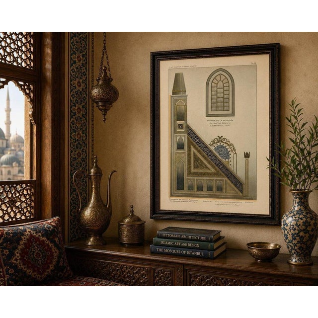 Paper Alexandre M. Raymond, Sultan Selim Ii Mosque Minbar, 1924, Paper For Sale - Image 7 of 10