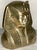 Treasures of Tutankhamun 1979 Traveling Museum Exhibition Bust –6.7 Lbs. For Sale - Image 11 of 14