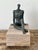 Late 20th Century Vintage Patinated Metal Sculpture After Giacometti For Sale - Image 5 of 12