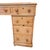 Victorian Pine Pedestal Desk with Raised Gallery, 1880 For Sale - Image 6 of 10