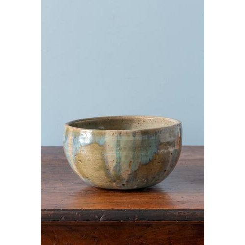 Early 20th Century French Studio Pottery Stoneware Bowl For Sale - Image 3 of 8