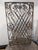 19th Century Antique French Wrought Iron Window Grille & Architectural Garden Panel For Sale In Miami - Image 6 of 12