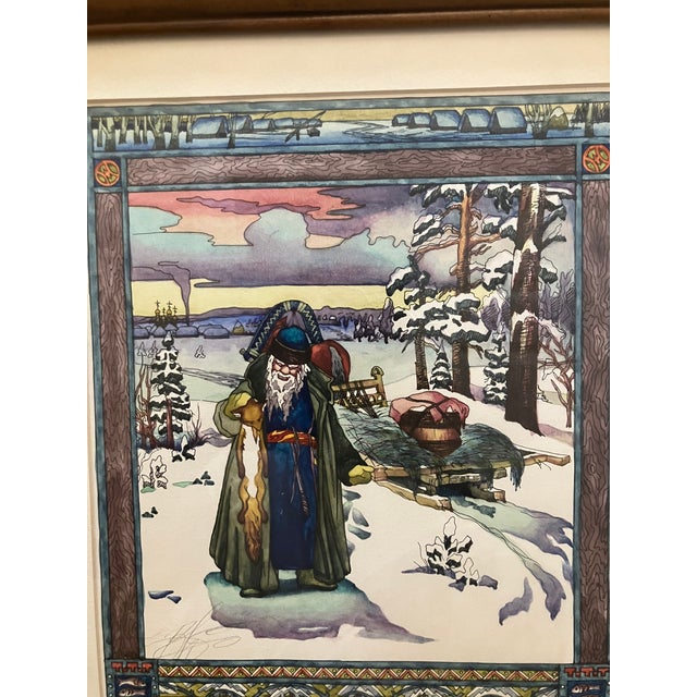 1960s After Ivan Bilibin “The Fox Hunter” For Sale - Image 5 of 5