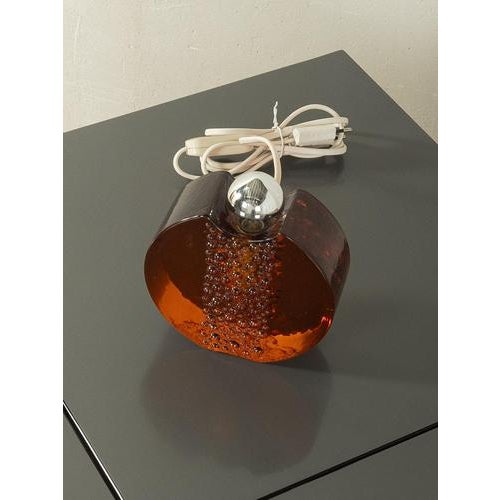 Glass Table Lamp from Doria Lighting, 1970s For Sale - Image 7 of 9