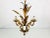 1970s Golden Wheat Sheaf Pendant Lamp by Hans Kögl, Germany For Sale - Image 9 of 13