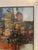 1950s Abstract Oil Painting on Canvas Signed by Sandra Gierke For Sale - Image 4 of 4