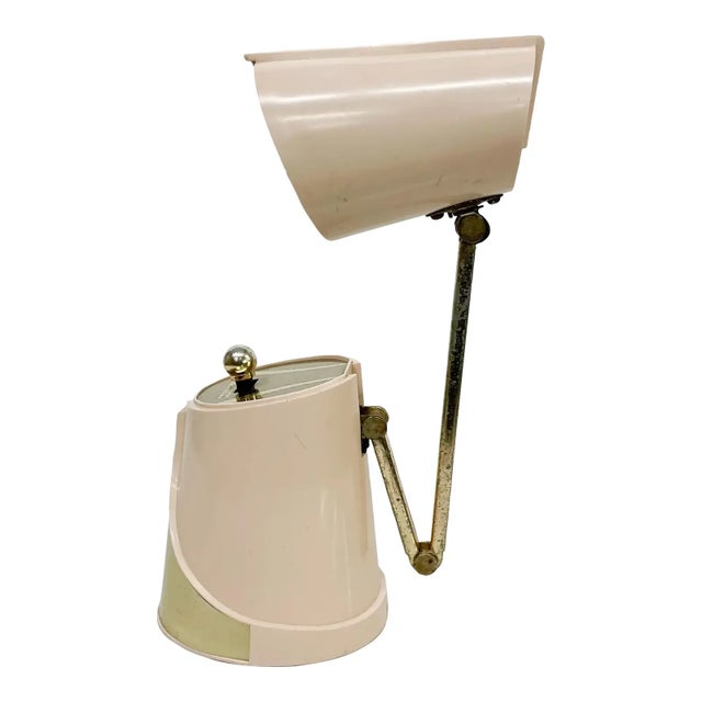 Mid-Century Modern 1960s Hamilton Compact Adjustable Table Desk Lamp Japan For Sale - Image 3 of 9