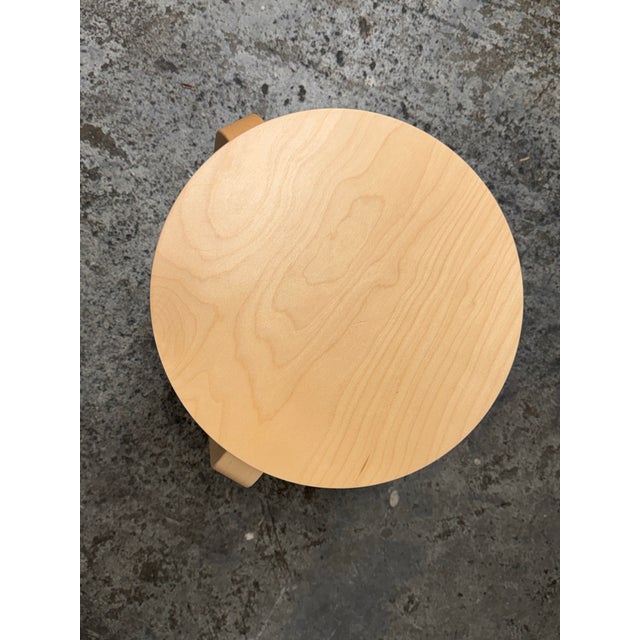 Brown Alvar Aalto for Artek Stool, Model 60 For Sale - Image 8 of 12