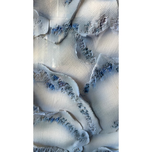 Abstract Ceramic Wall Sculpture in Acrylic Box, Signed & Dated 1989 For Sale - Image 12 of 16