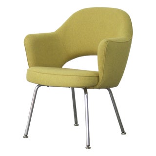 Fabric Armchair by Eero Saarinen for Knoll Inc. / Knoll International, 1957 For Sale