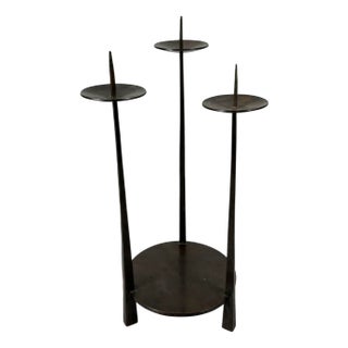 Brown Bronze Candelabra, Germany For Sale