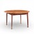 Svend A. Madsen Mid Century Danish Teak Round Dining Table With 1 Leaf For Sale In Chicago - Image 6 of 11