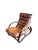 Paul Frankl Vintage Bamboo and Leather Chair, 1970s For Sale - Image 4 of 17