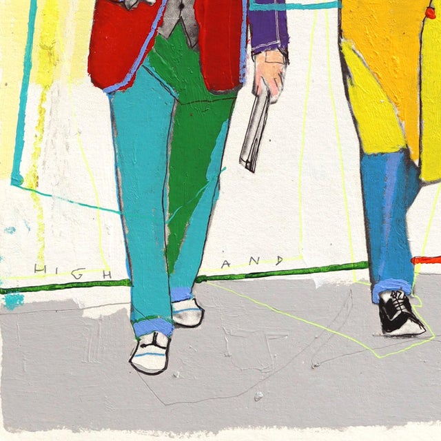Demand (We Want Beer) - Original Urban Pop Art Mixed Media Work on Paper For Sale In Los Angeles - Image 6 of 7