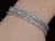 Silver Authentic Roberto Coin 18k White Gold 2.08Cts Natural Diamond Flexible Link Bracelet For Sale - Image 8 of 17